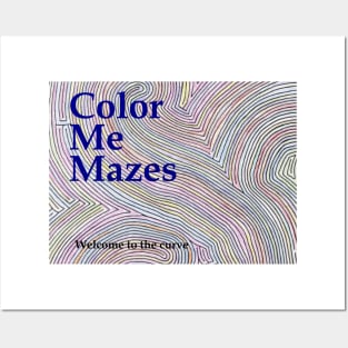 Color Me Mazes Posters and Art